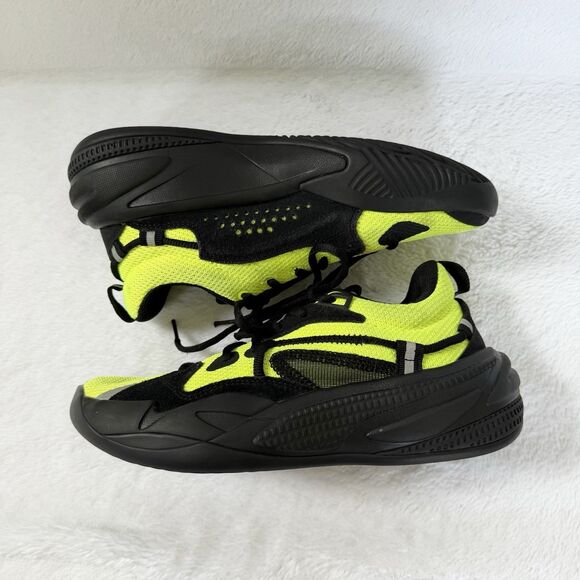 Puma RS Dreamer J Cole Basketball Shoes Safety Yellow Big Kids Size US 5C - Picture 6 of 11